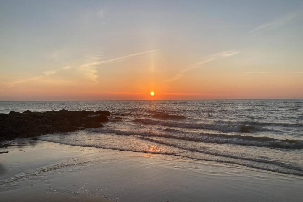 luxestudio - zeezicht - groot terras - zwembad Oostende Buitenkant foto