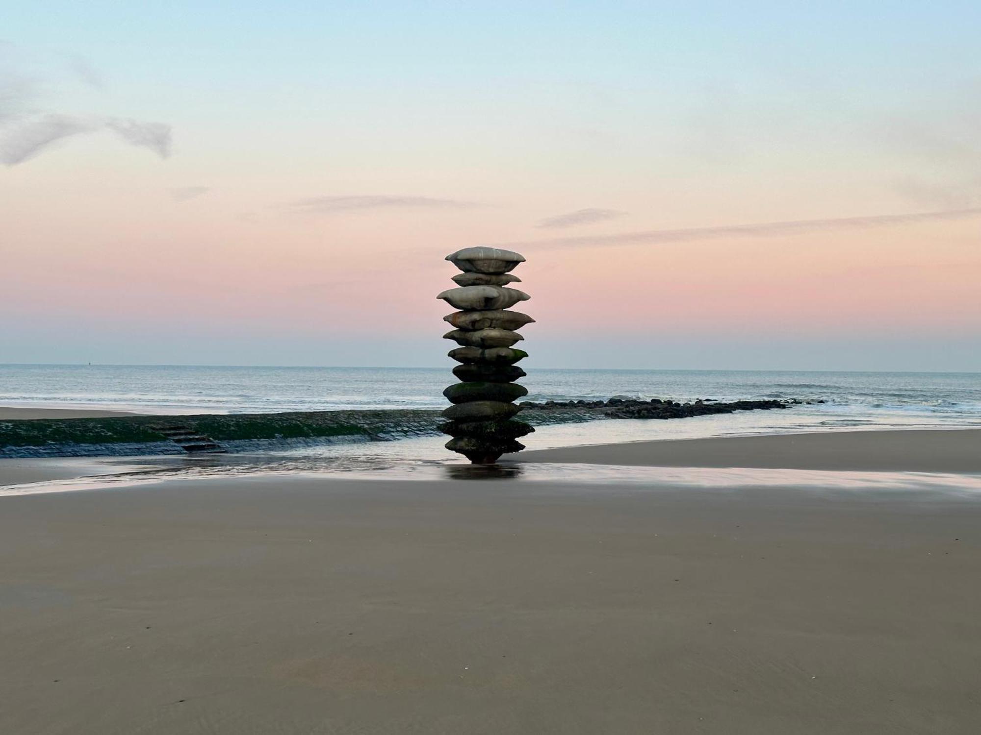 luxestudio - zeezicht - groot terras - zwembad Oostende Buitenkant foto