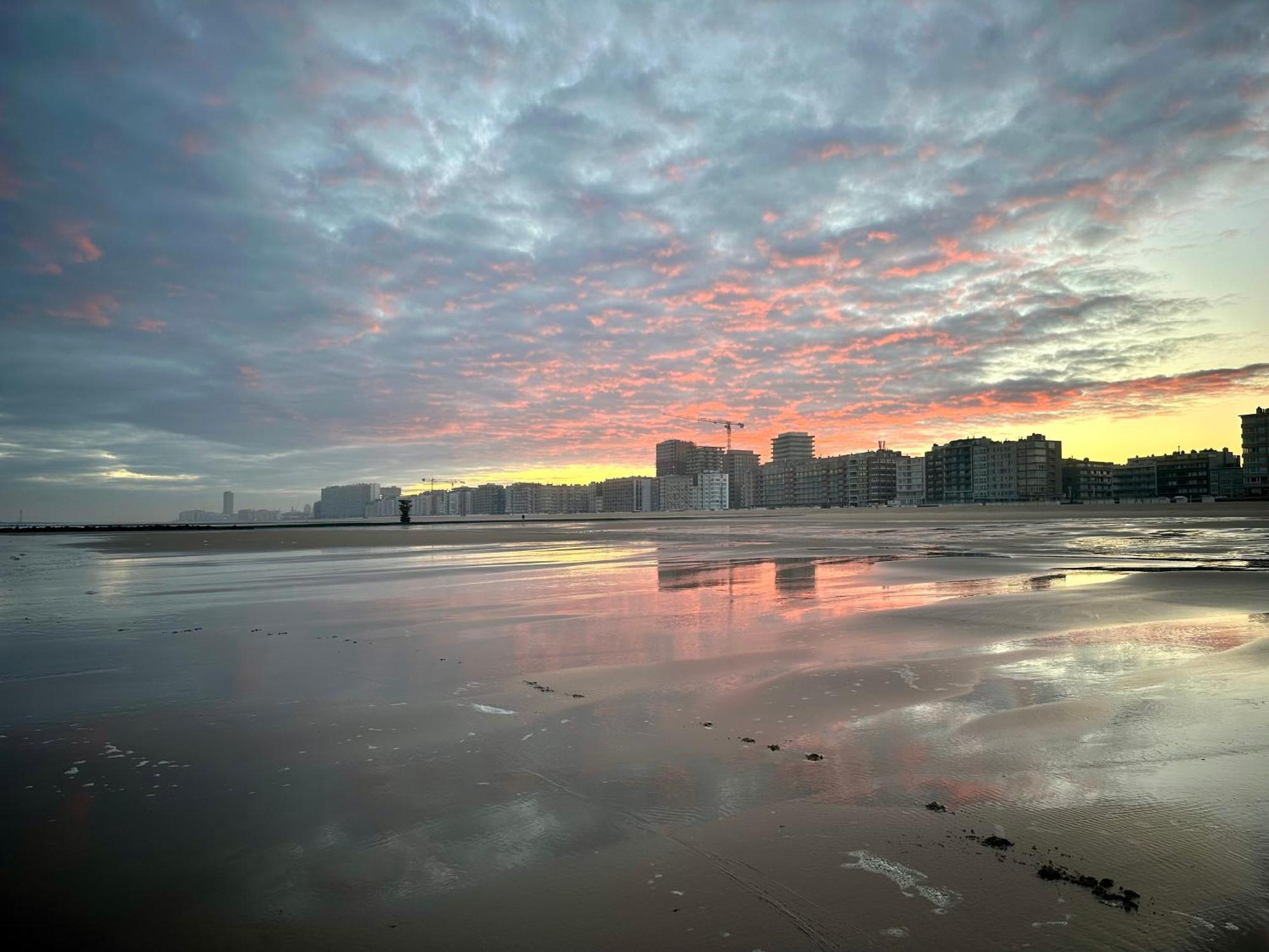 luxestudio - zeezicht - groot terras - zwembad Oostende Buitenkant foto